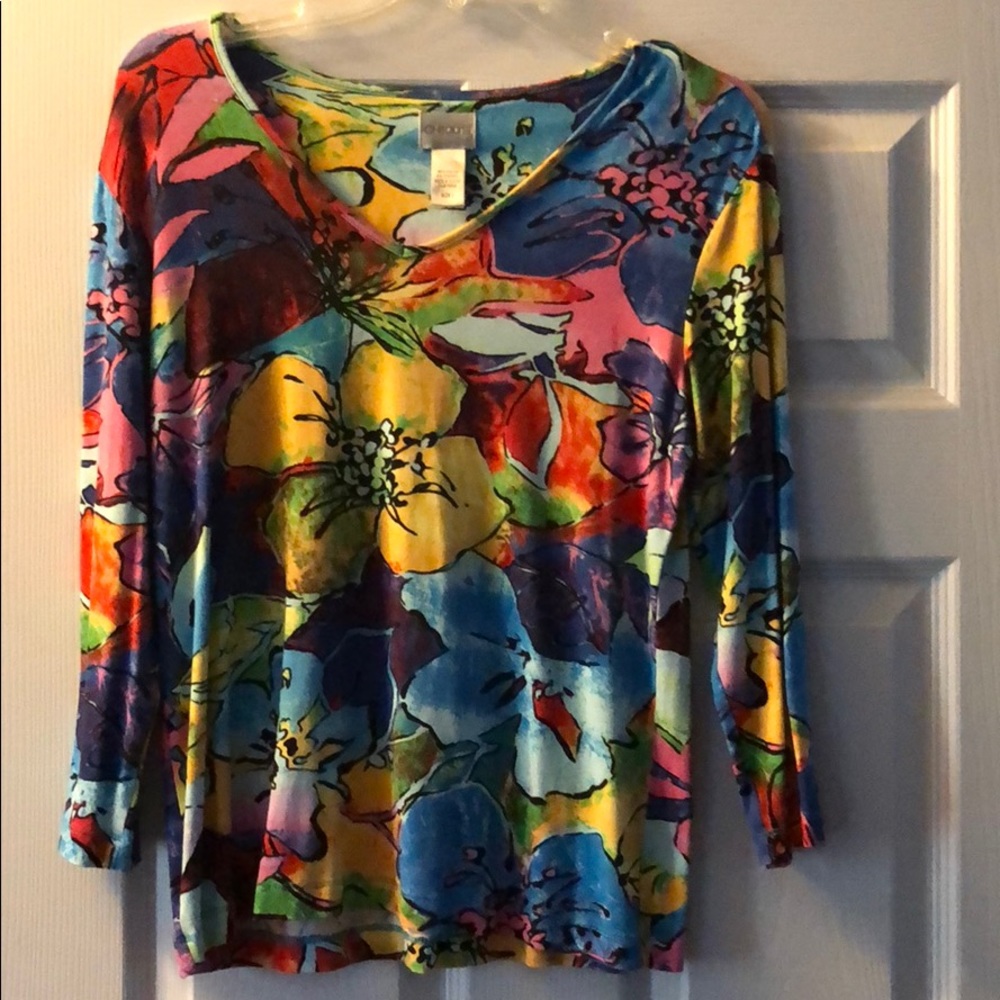 Chico’s 3/4 sleeve knit top